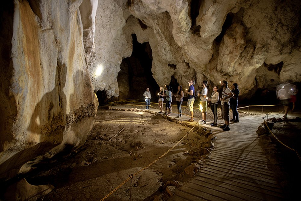 Guided walk through the Chillagoe limestone caves