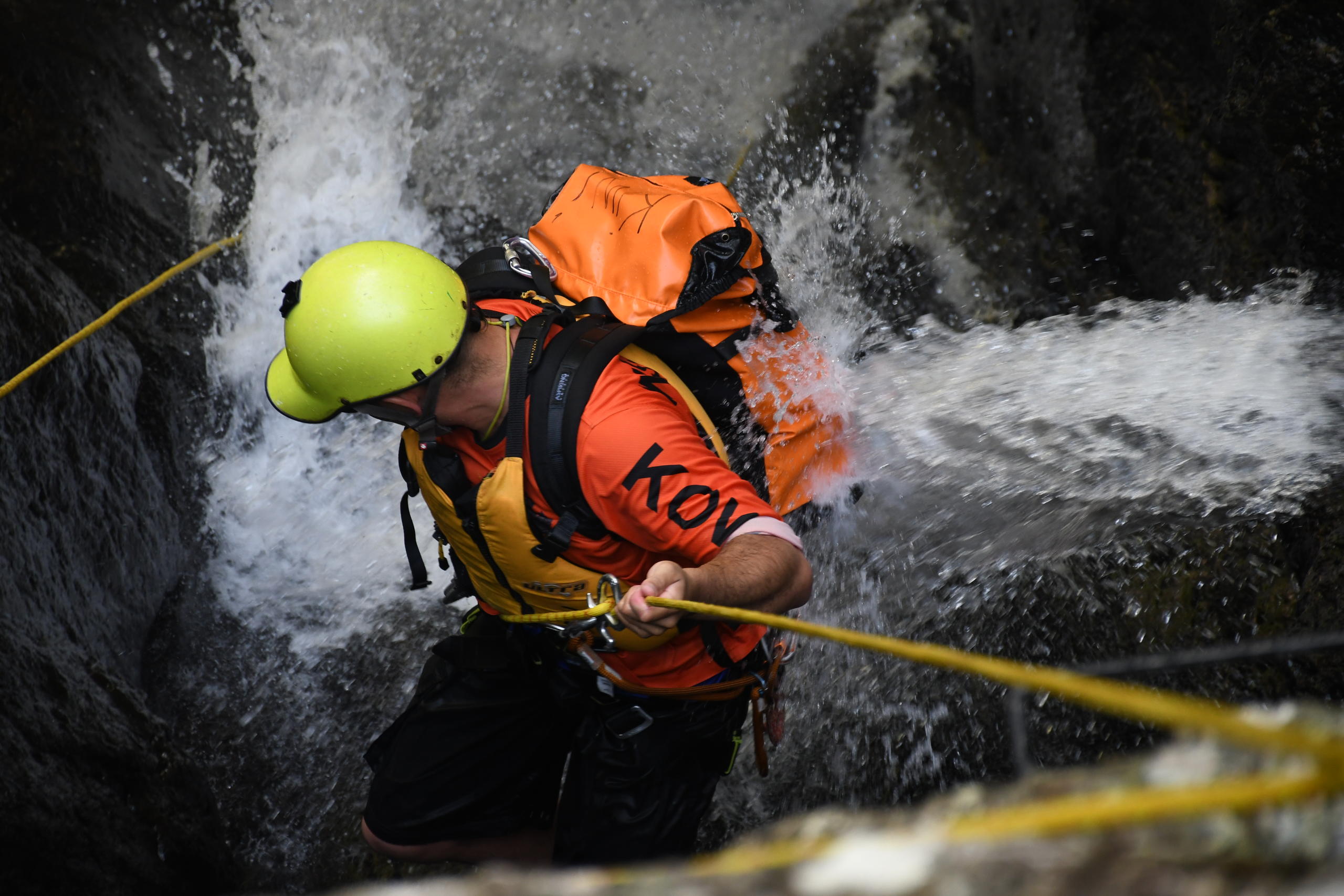 Canyoning in Behana Gorge near Cairns