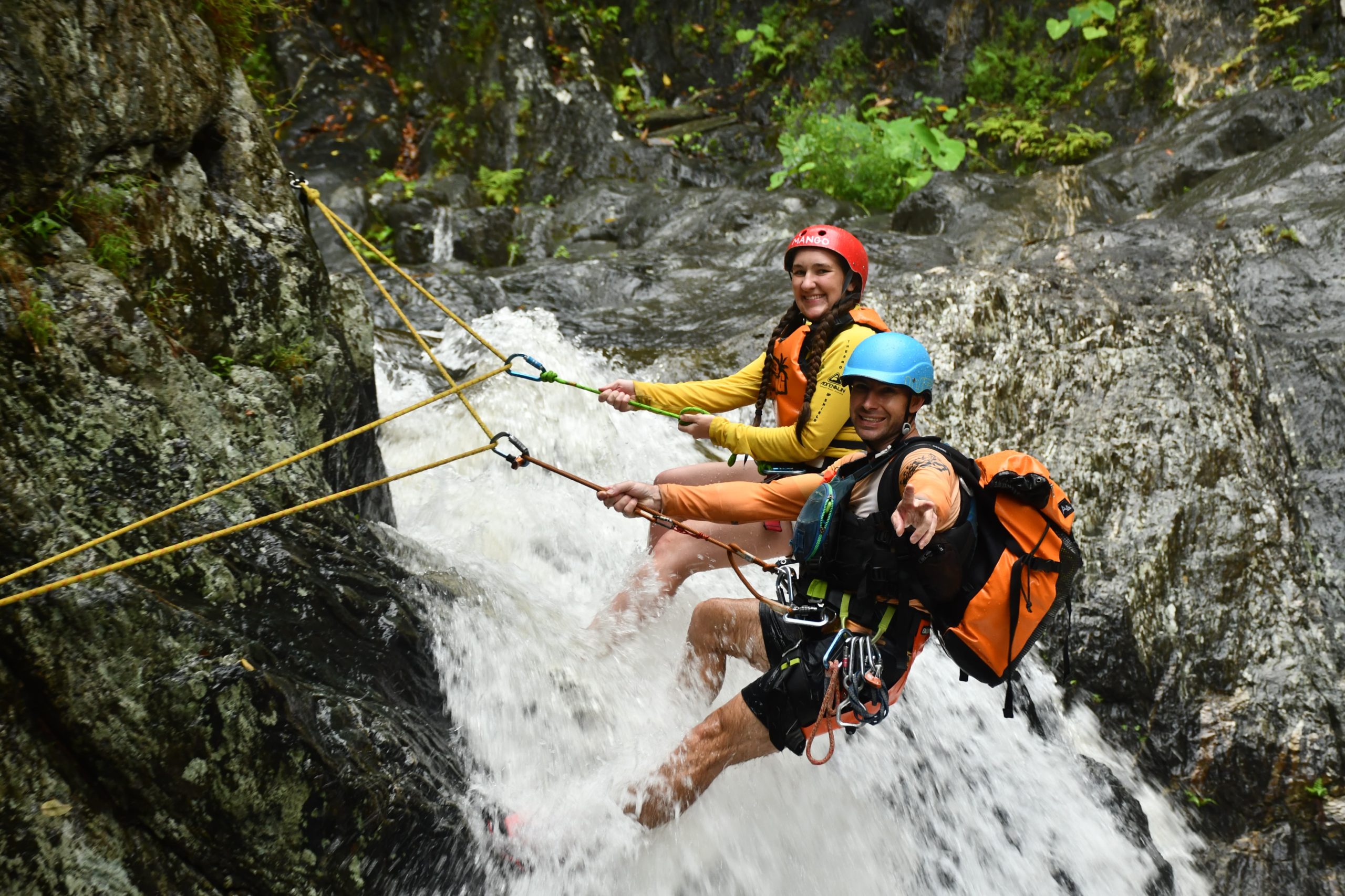 Canyoning in Behana Gorge near Cairns
