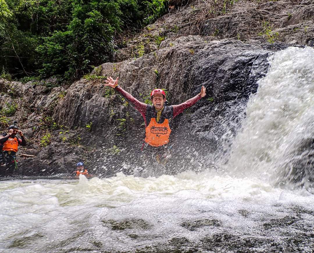 Canyoning in Behana Gorge near Cairns