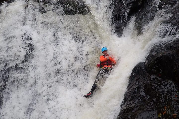 Canyoning in Behana Gorge near Cairns