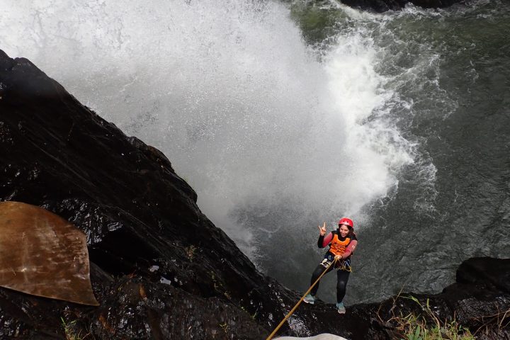 Canyoning in Behana Gorge near Cairns