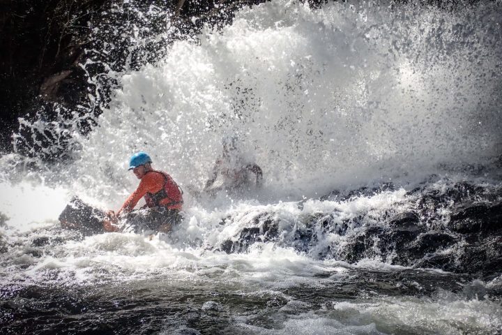 Canyoning in Behana Gorge near Cairns