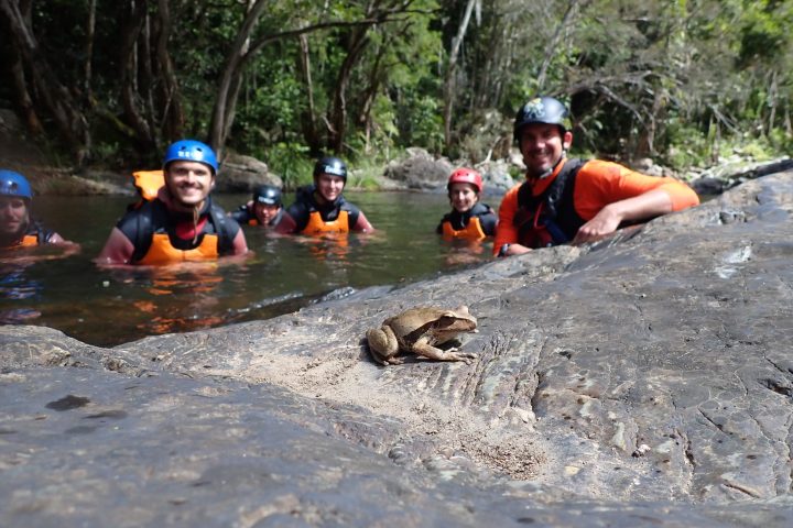 Canyoning in Behana Gorge near Cairns