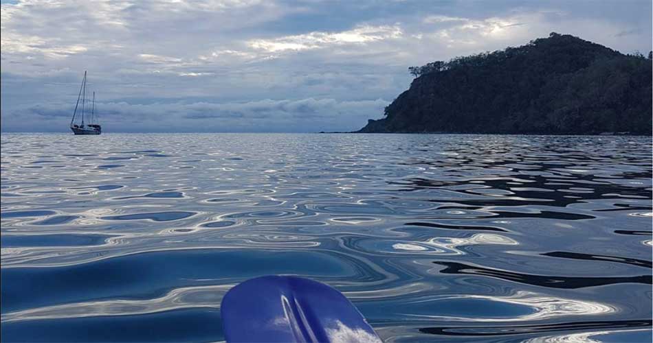 Sea kayaking from Palm Cove to Double Island