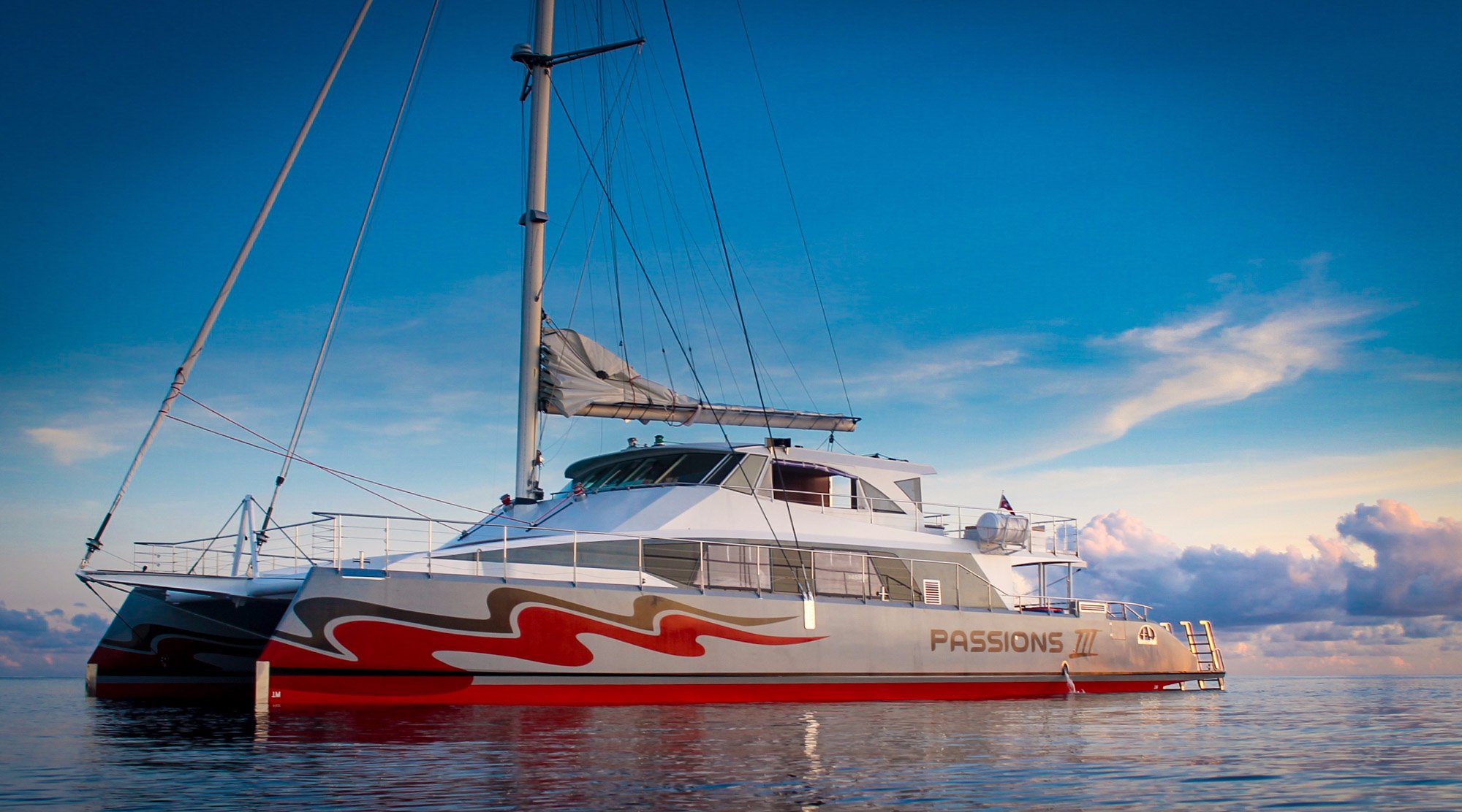 Passions of Paradise sailing catamaran