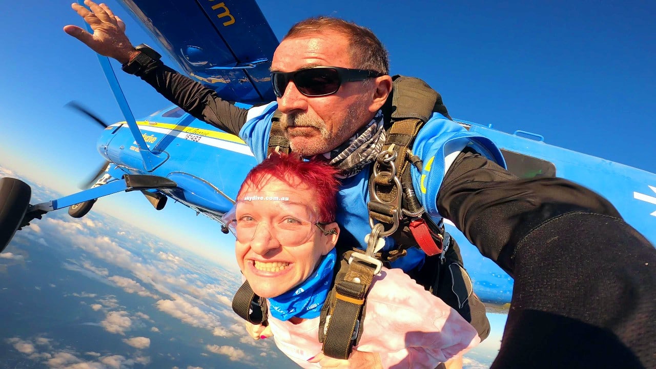 Tandem skydive over Cairns