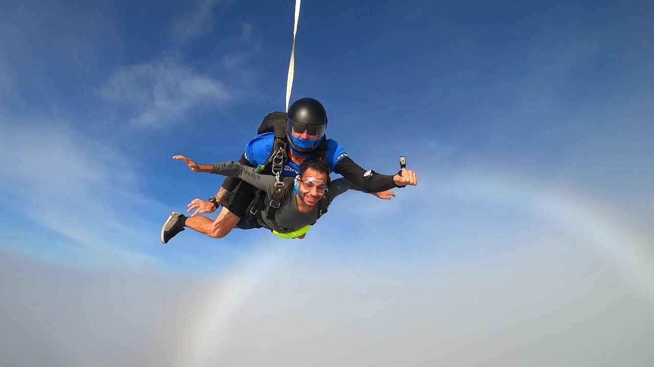 Tandem skydive over Cairns
