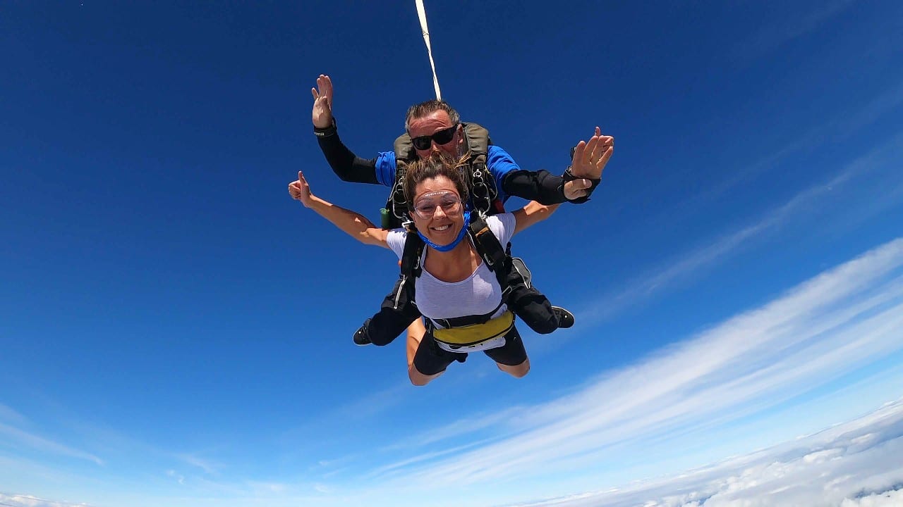 Tandem skydive over Cairns